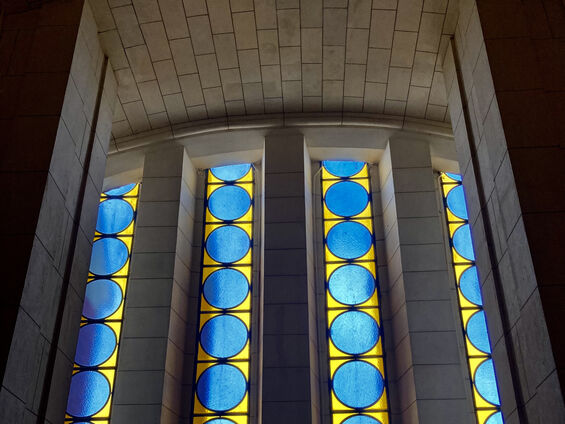 Intérieur de l'église Saint-Martin de Vis-en-Artois, vue depuis l'étage