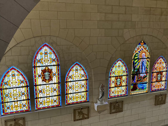 Intérieur de l'église Saint-Martin de Vis-en-Artois, vue depuis l'étage