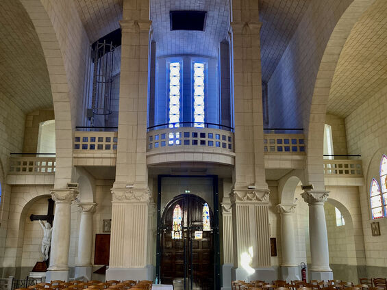 Intérieur de l'église Saint-Martin de Vis-en-Artois